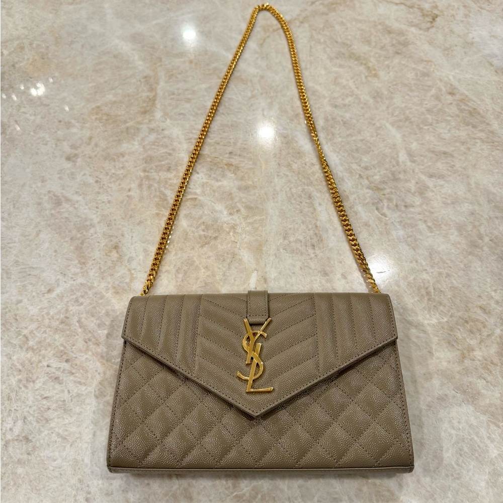 YSL Cassandre Leather Handbag